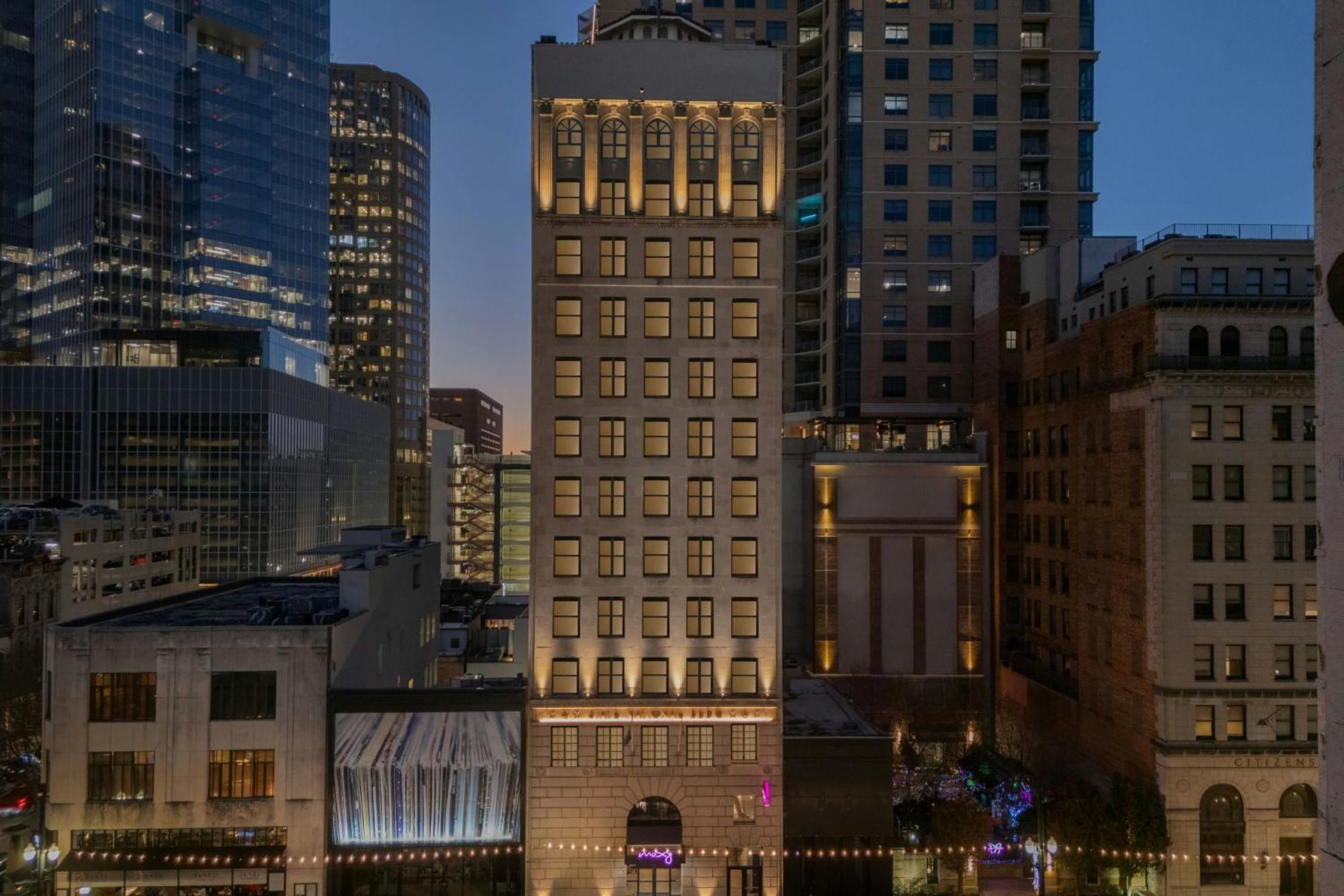 Moxy Houston Downtown Hotel Eksteriør billede